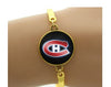 Canadian NHL Hockey Bracelet Sport Team Logo Charm Bracelet Hockey Fans